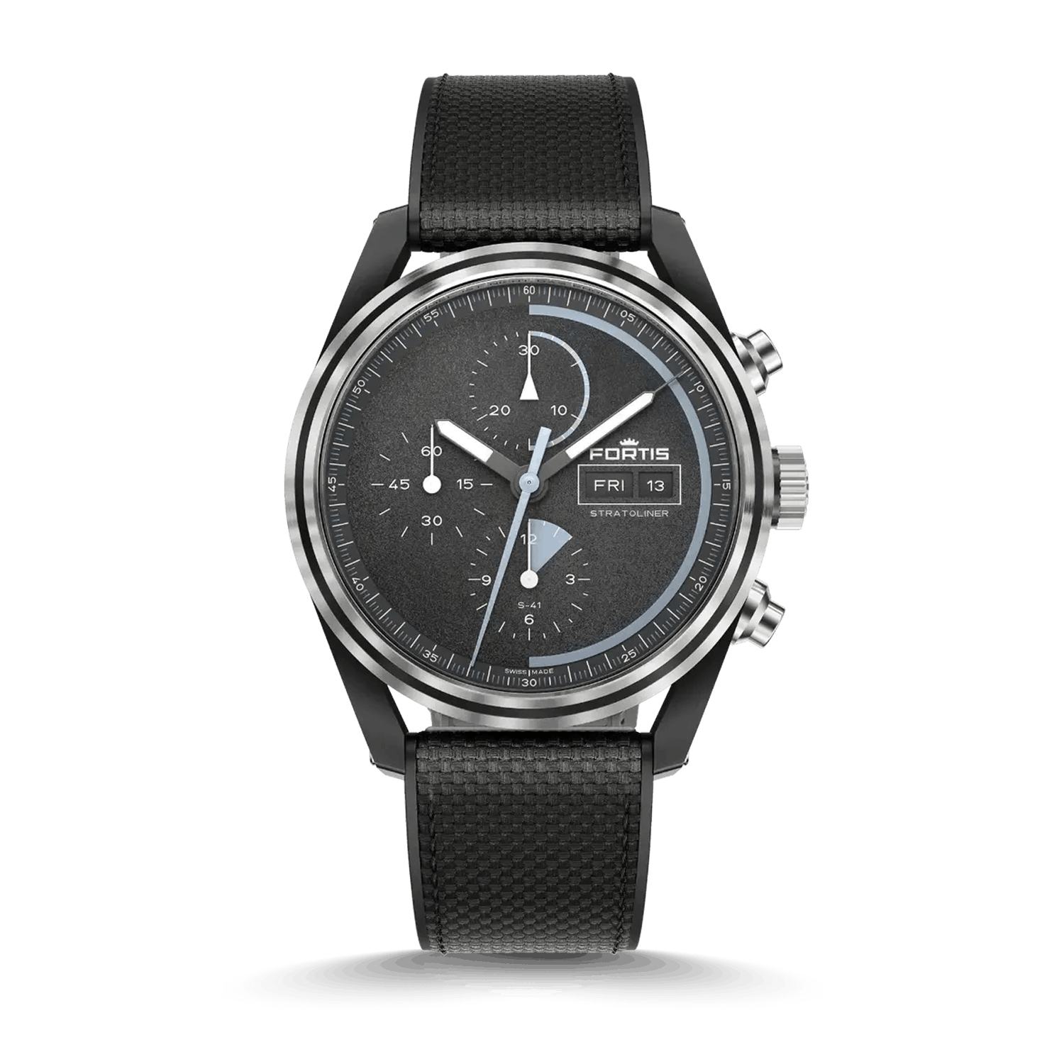 Fortis Stratoliner S-41 Gravity Black CPO Produktbild main 0