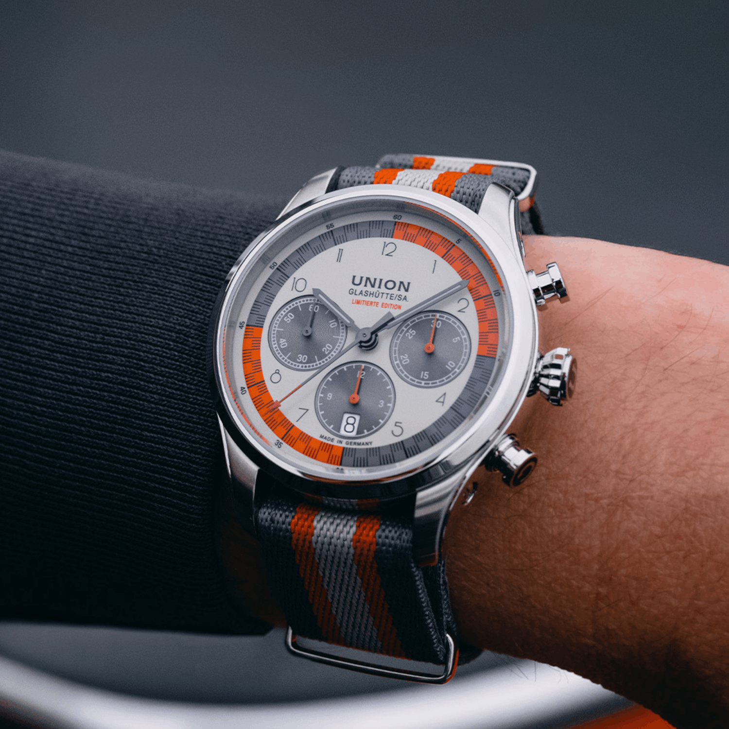 UNION Glashütte Belisar Chronograph Silvretta Classic 2025 Produktbild main 1