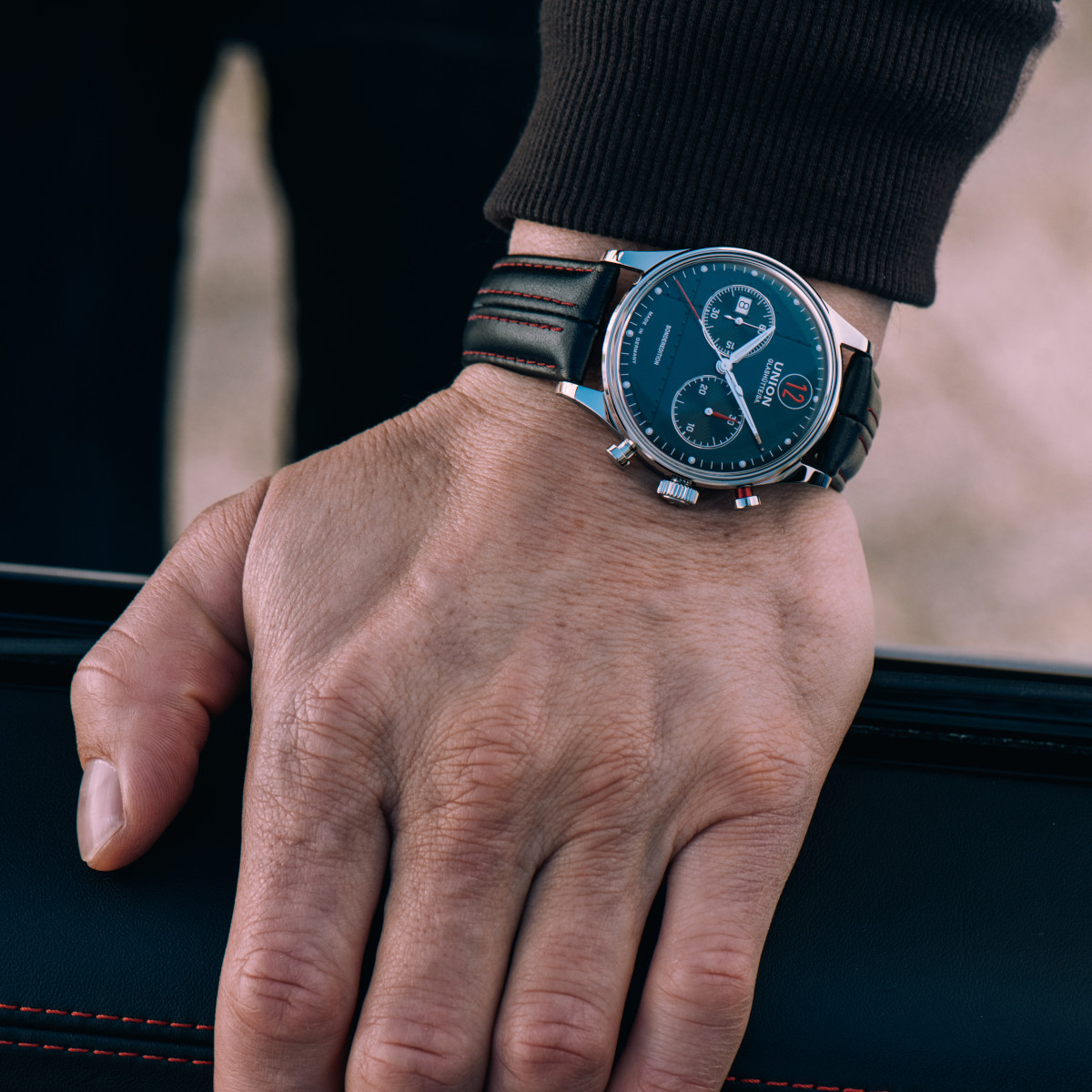 UNION Glashütte Noramis Chronograph Sonderedition Paul Pietsch Produktbild main 4