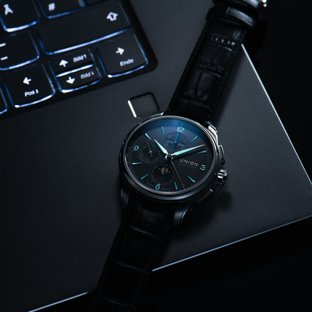 UNION Glashütte Belisar Chronograph Mondphase Produktbild main 2