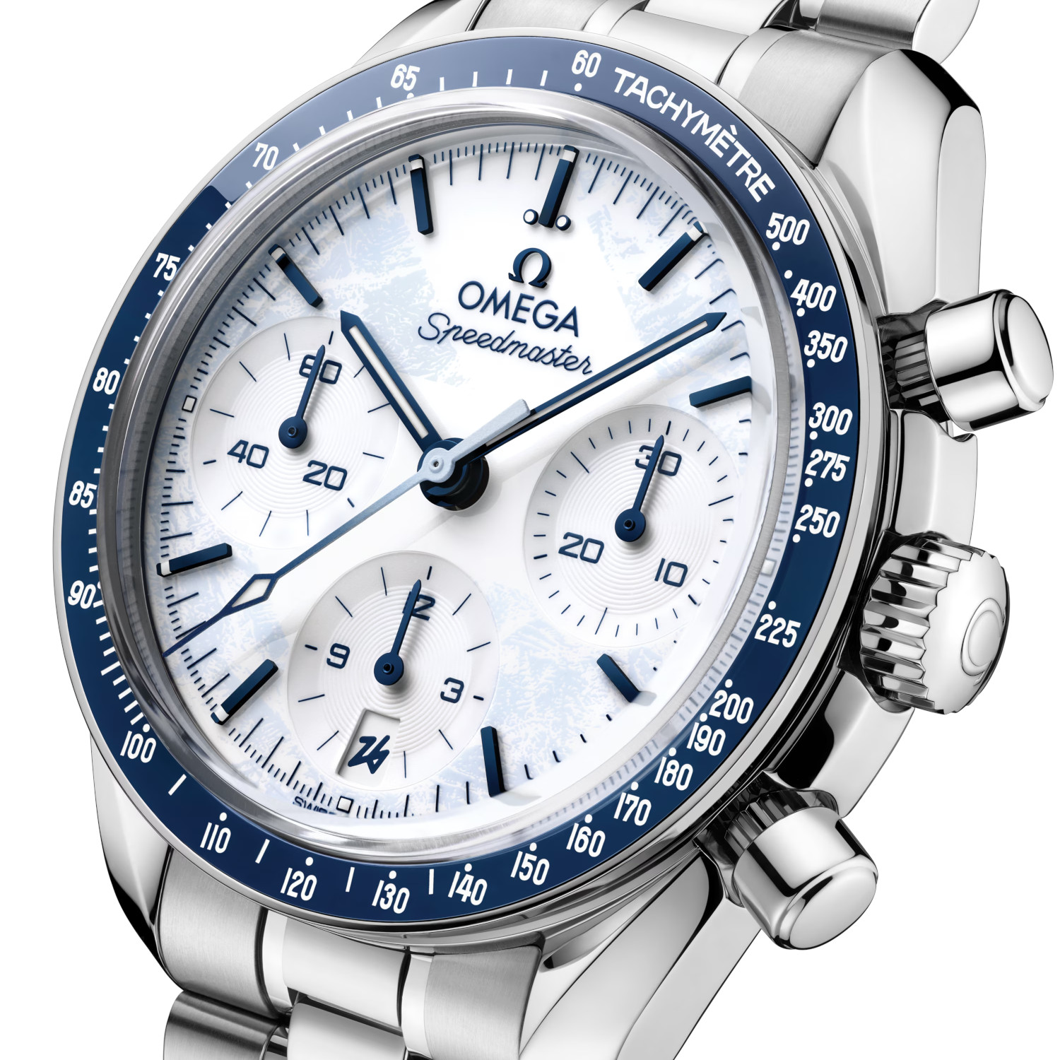 OMEGA Speedmaster 38 Milano Cortina 2026 Produktbild main 3