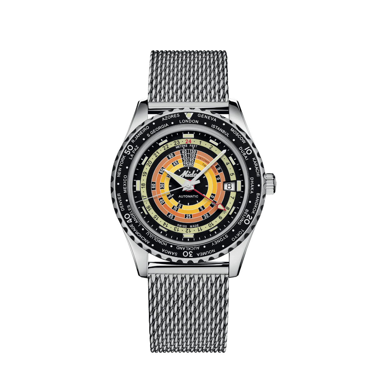 Mido Ocean Star Decompression Worldtimer Special Edition Produktbild main 3