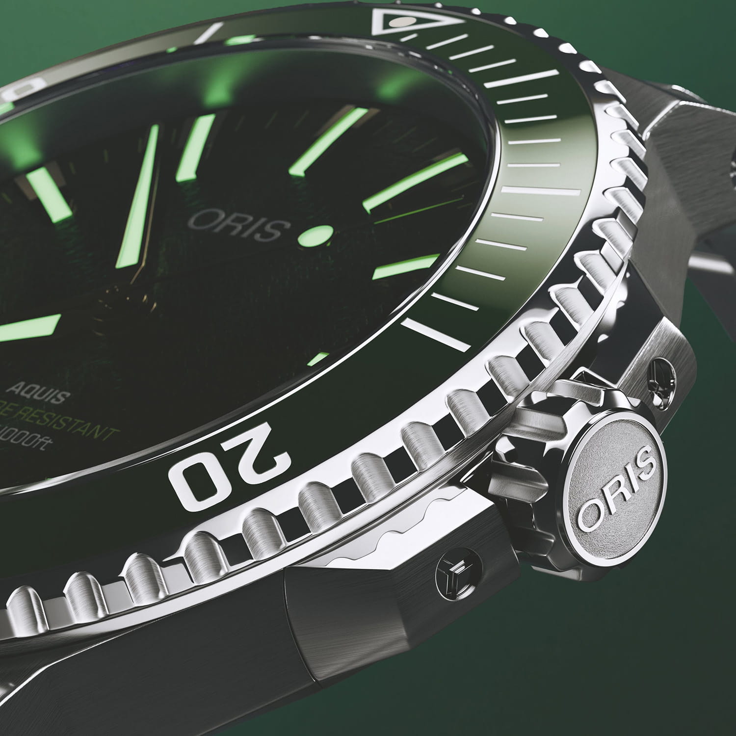 Oris Aquis Kelp Forest Limited Edition Produktbild main 1