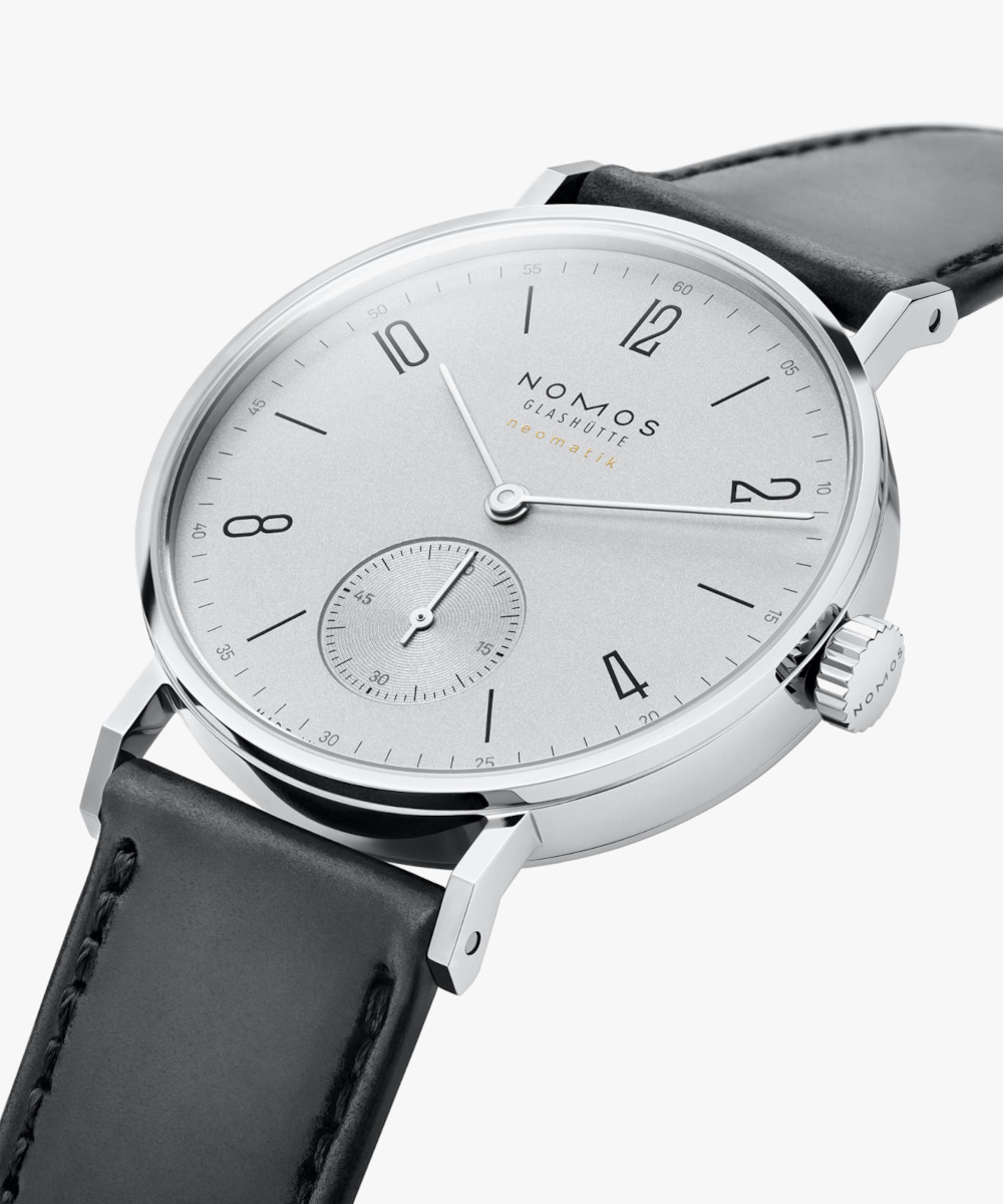 NOMOS Glashütte Tangente Neomatik Platingrau 35 mm Produktbild main 2