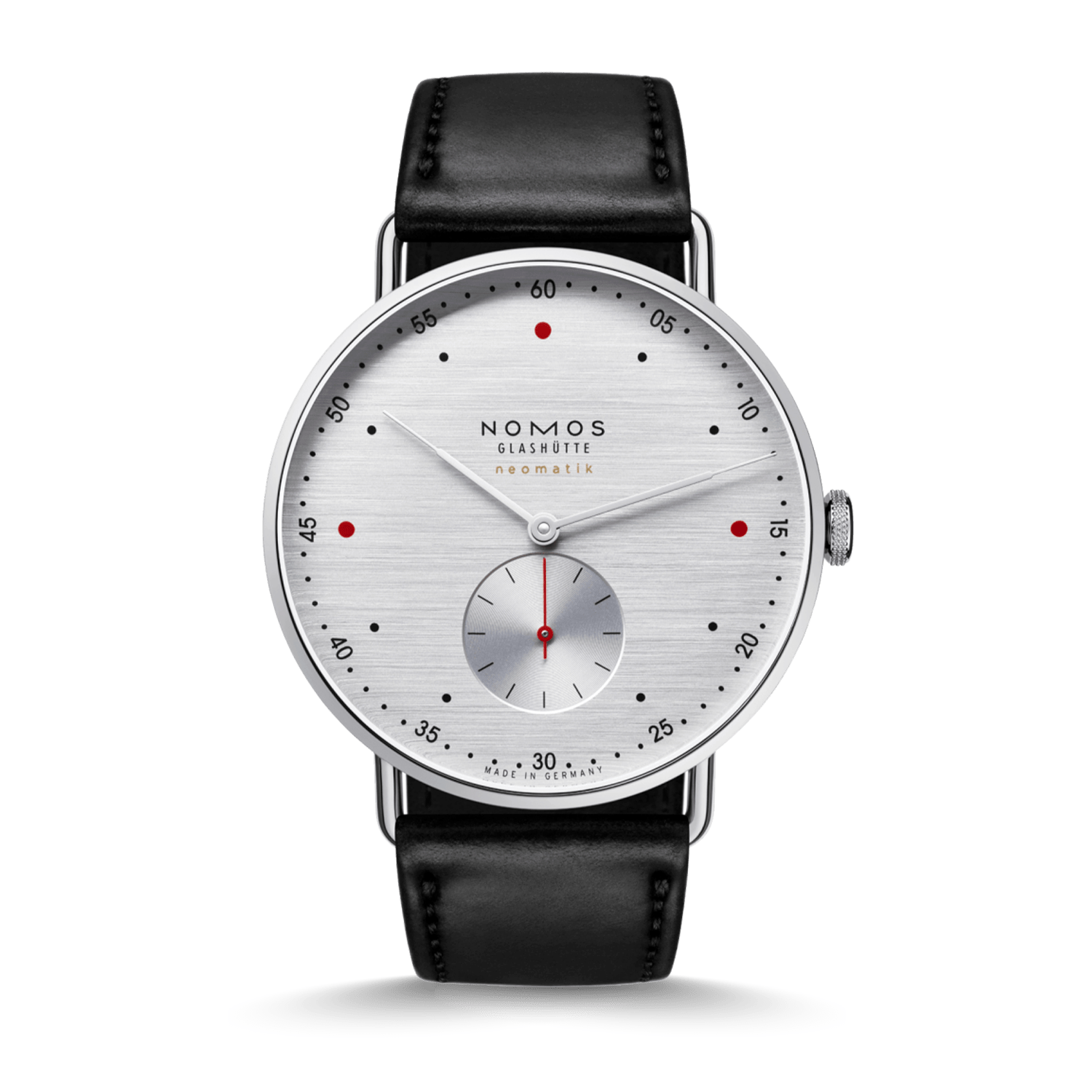 NOMOS Glashütte Metro neomatic 39 Silvercut Produktbild main 0