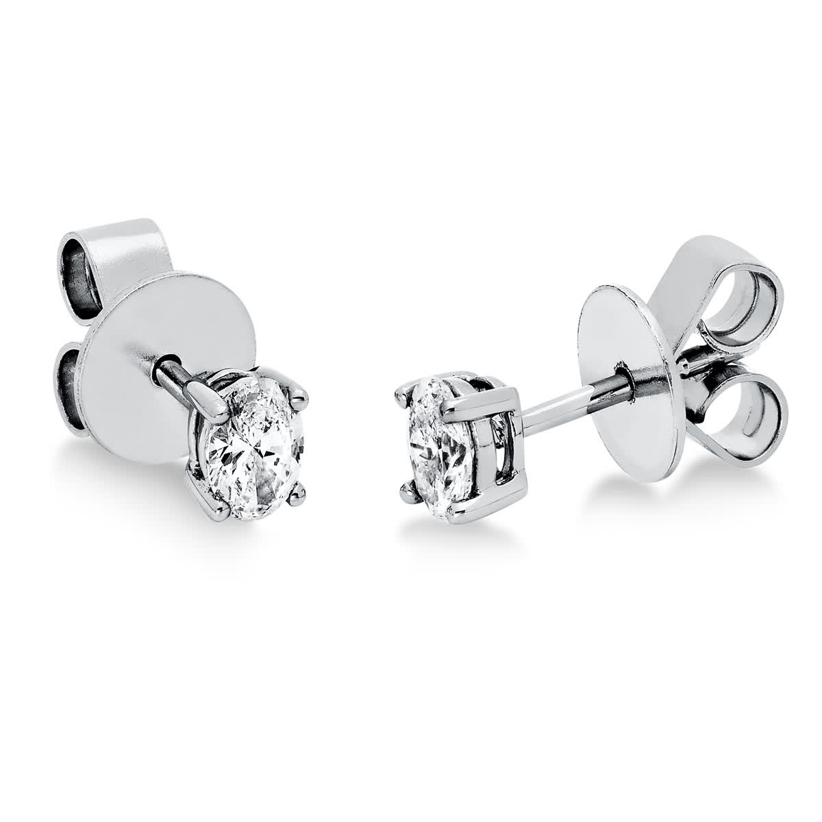 ALTHERR Diamonds Classic Ohrstecker 4er-Krappe Oval 0,37 ct. ALTHERR Diamonds Classic Ohrstecker 4er-Krappe Oval 0,37 ct.