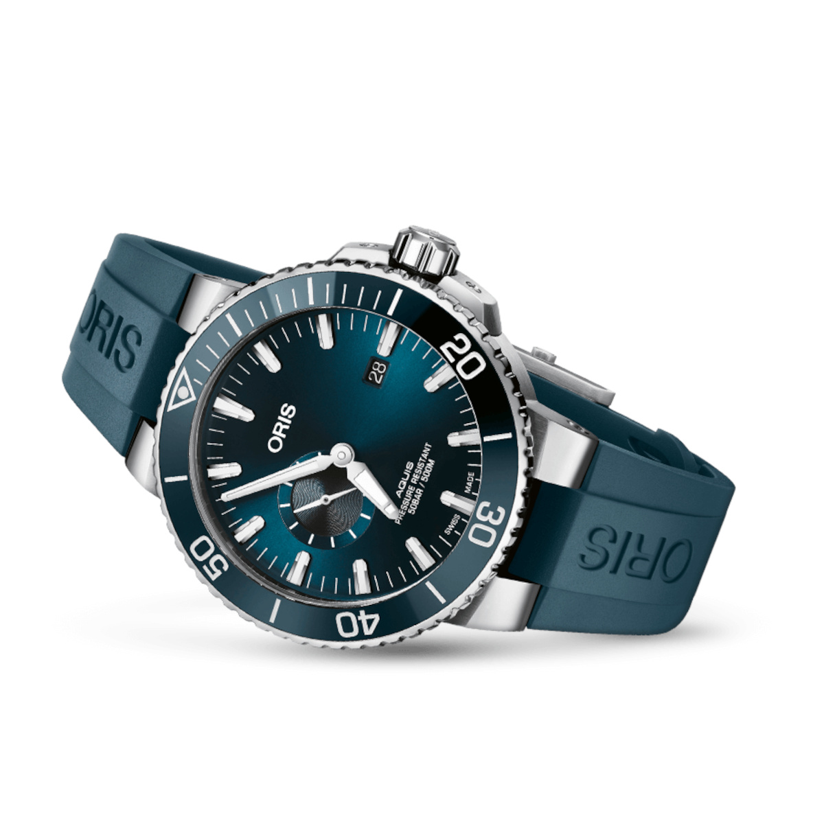 Oris Aquis Small Second Date Produktbild main 1