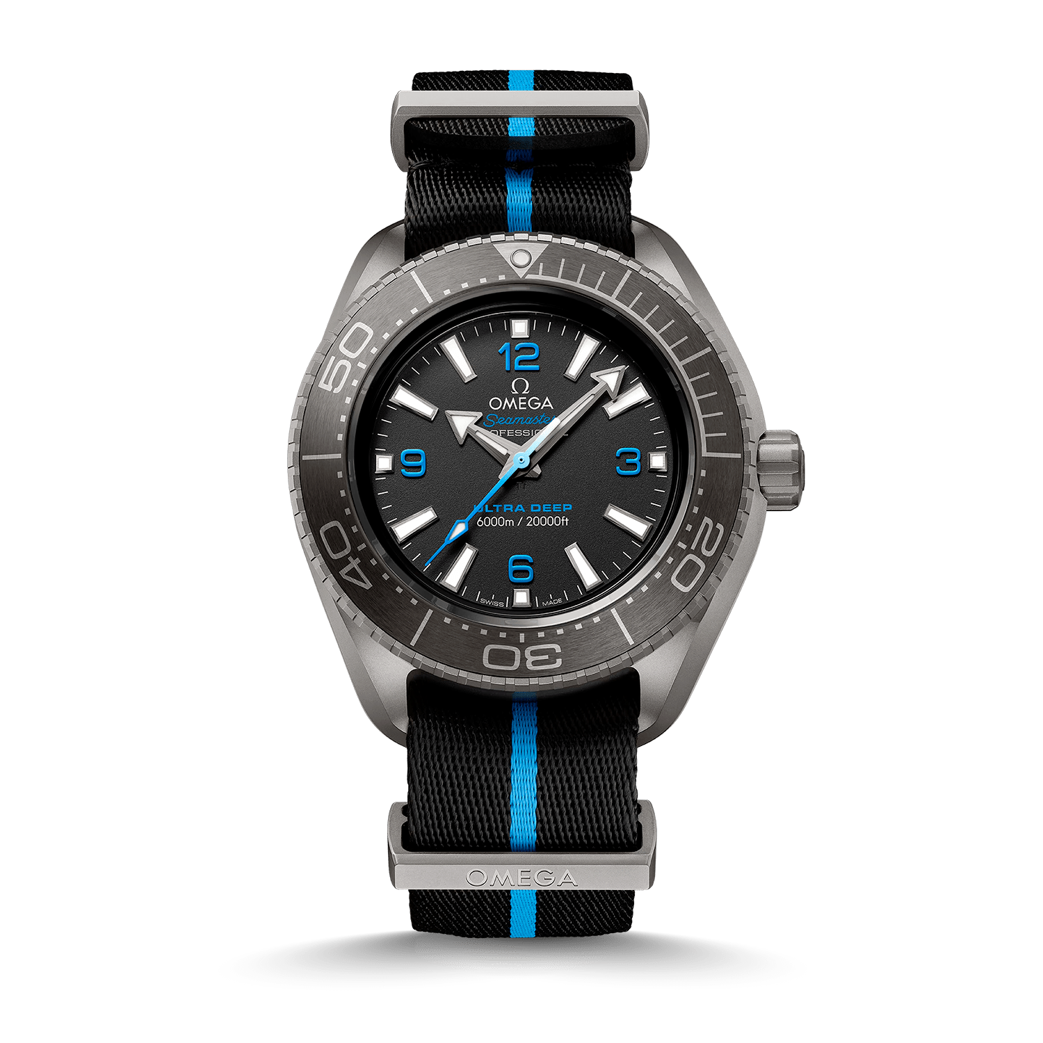 OMEGA Seamaster Planet Ocean Ultra Deep 45,5 Titan Produktbild main 0