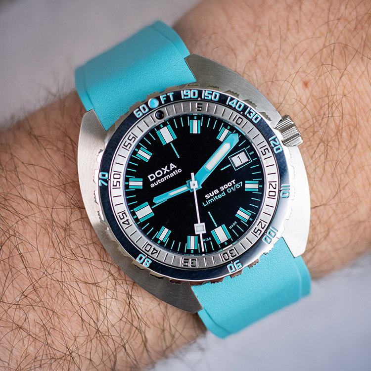 Doxa Sub 300T California Sea ALTHERR Limited Edition Produktbild main 4
