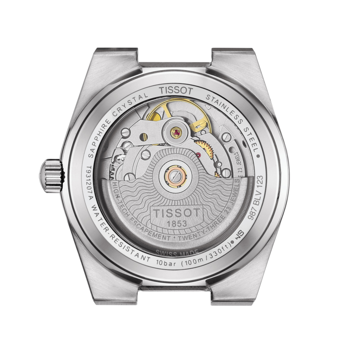 Tissot PRX Powermatic 80 Stahl & 18k Goldlünette Produktbild main 3