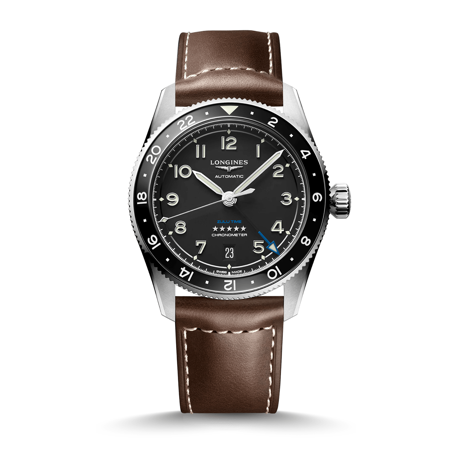 Longines Spirit Zulu Time 39 Produktbild main 0