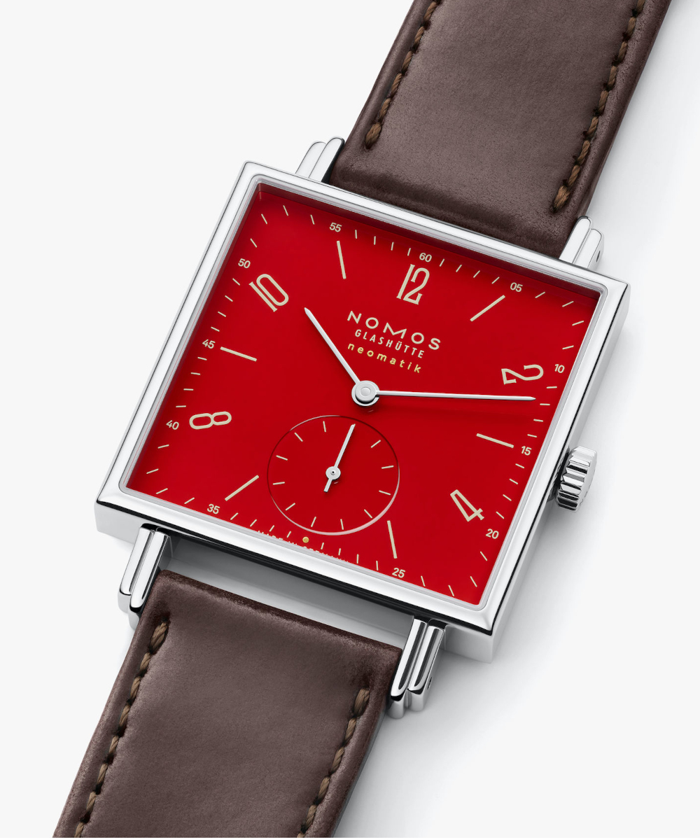 NOMOS Glashütte Tetra Neomatik Red - 175 Years Watchmaking Glashütte Produktbild main 4