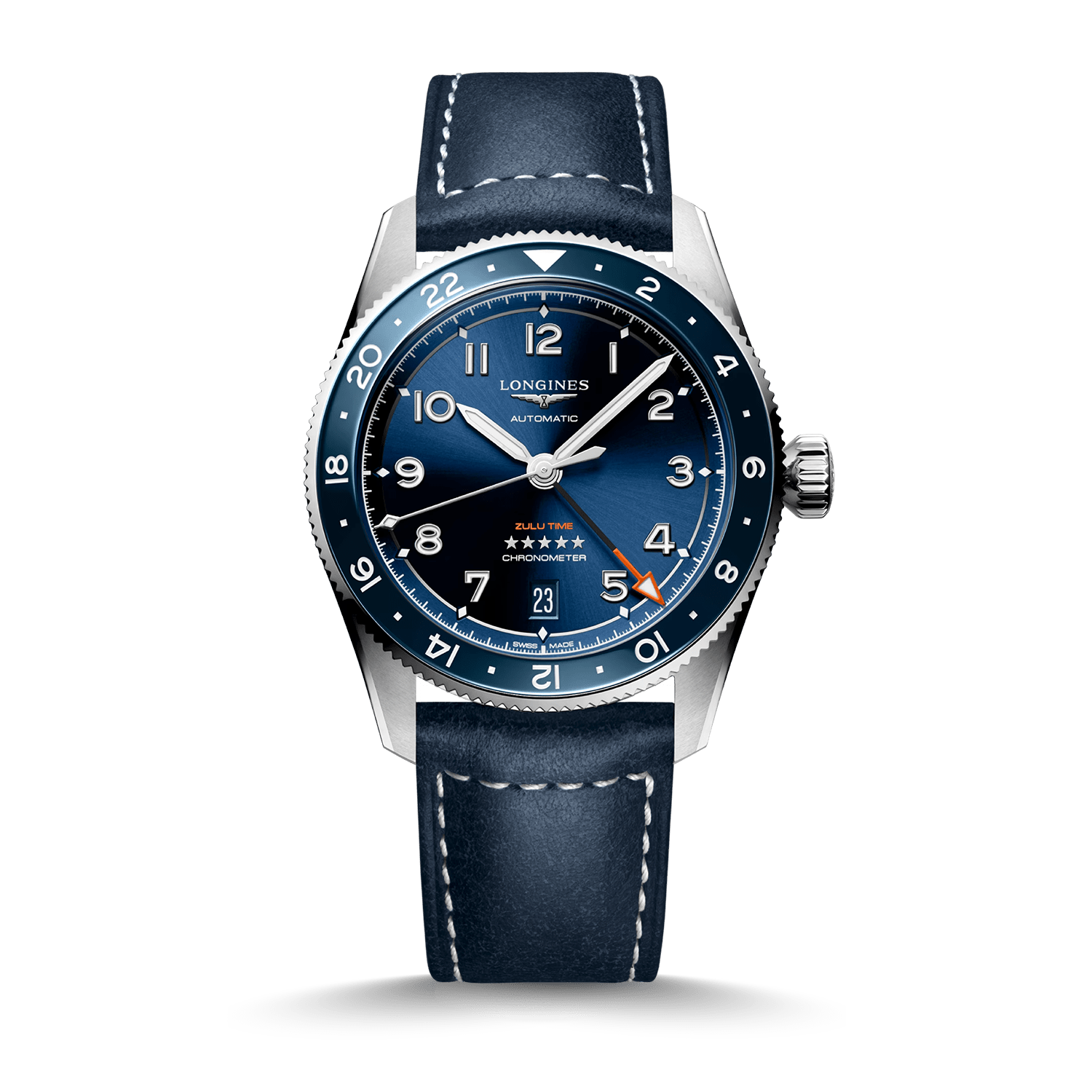 Longines Spirit Zulu Time 39 Produktbild main 0