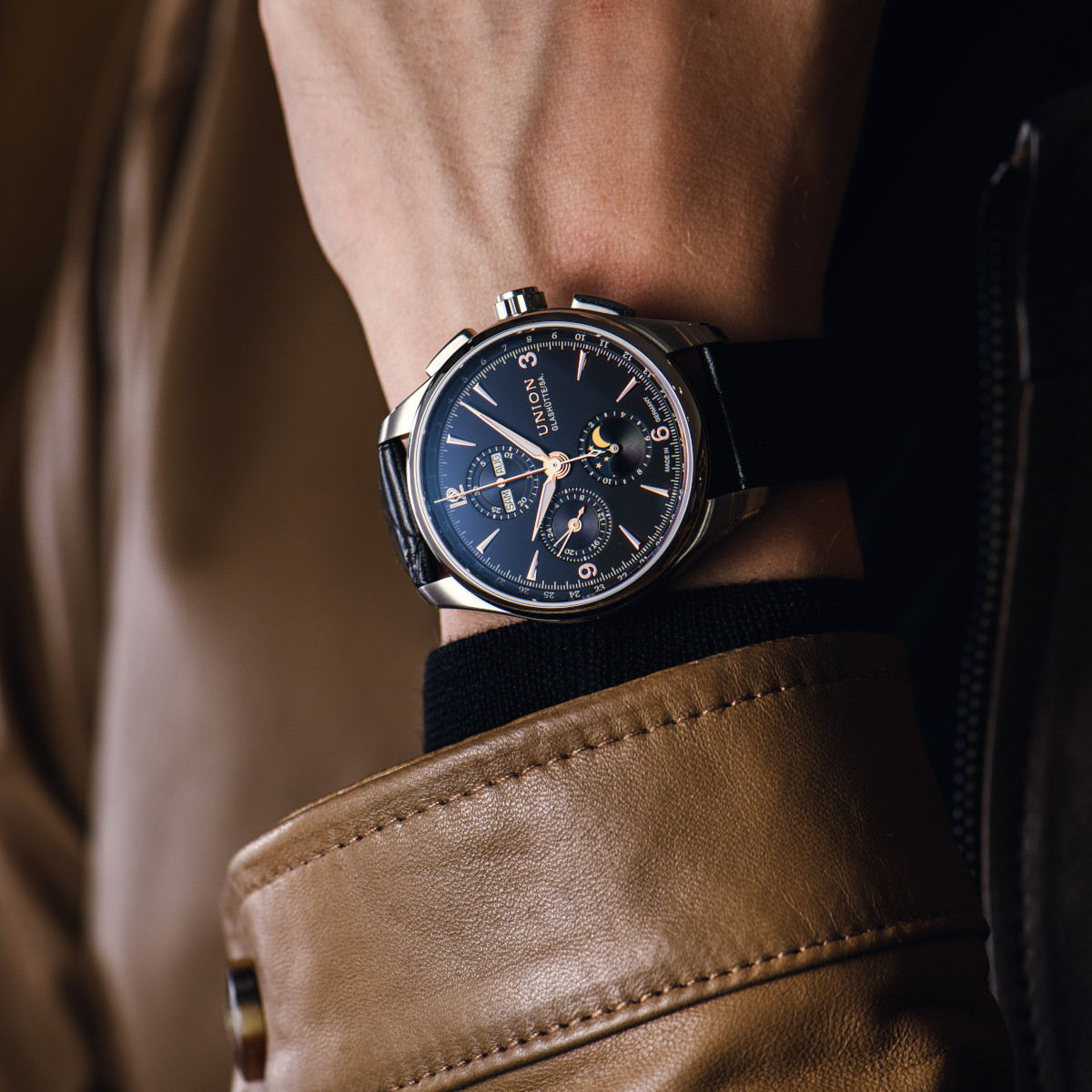 UNION Glashütte Belisar Chronograph Mondphase Produktbild main 3