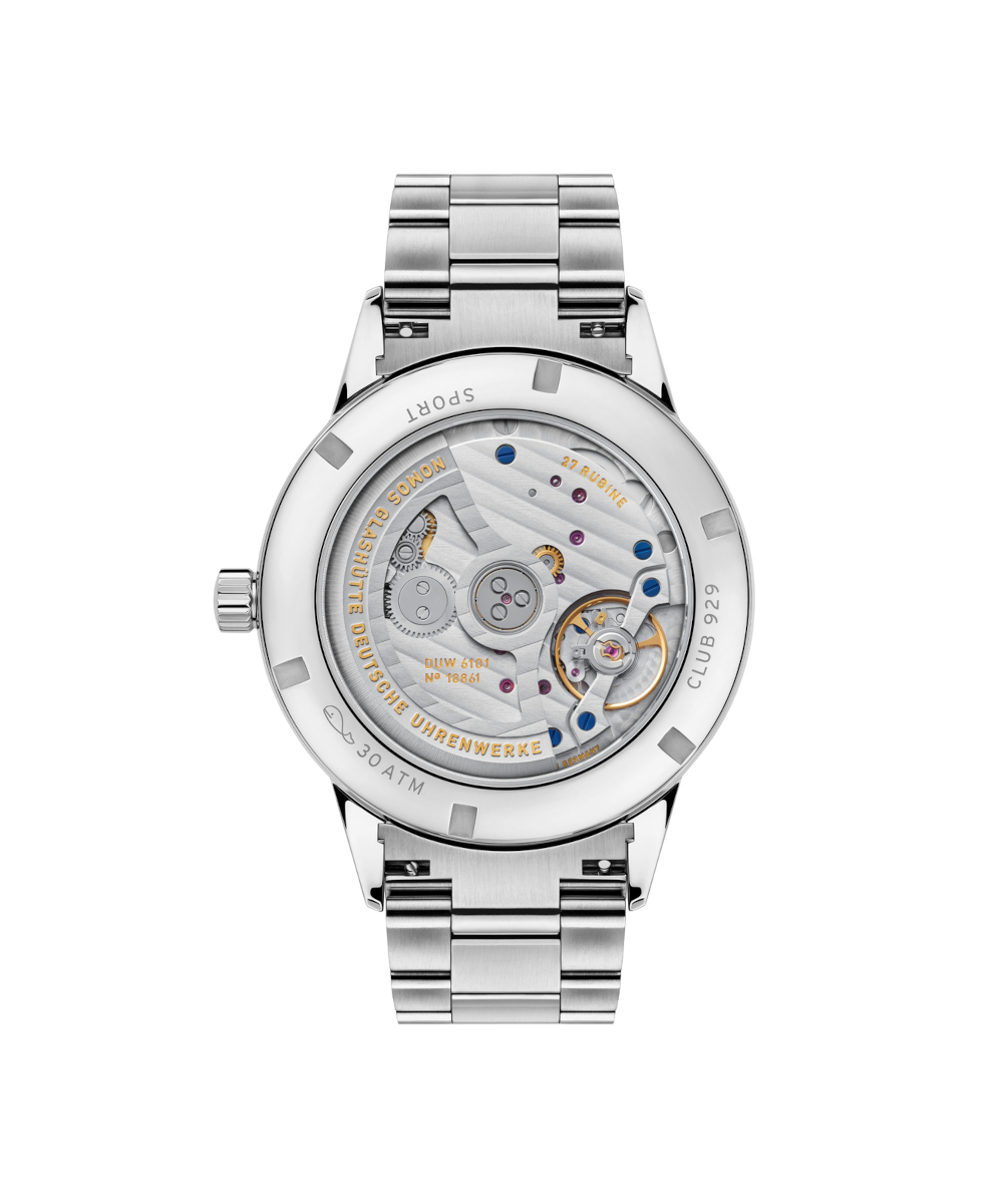 NOMOS Glashütte Club Sport neomatik 42 Datum blau CPO Produktbild main 1