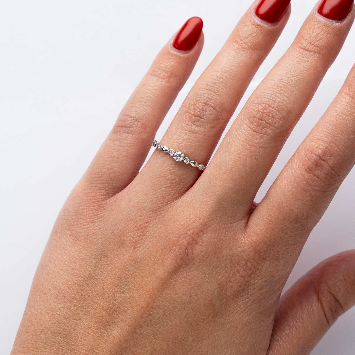 ALTHERR Diamonds Classic Ring Brillant 0,18 ct. – Ringweite 50 Produktbild main 1