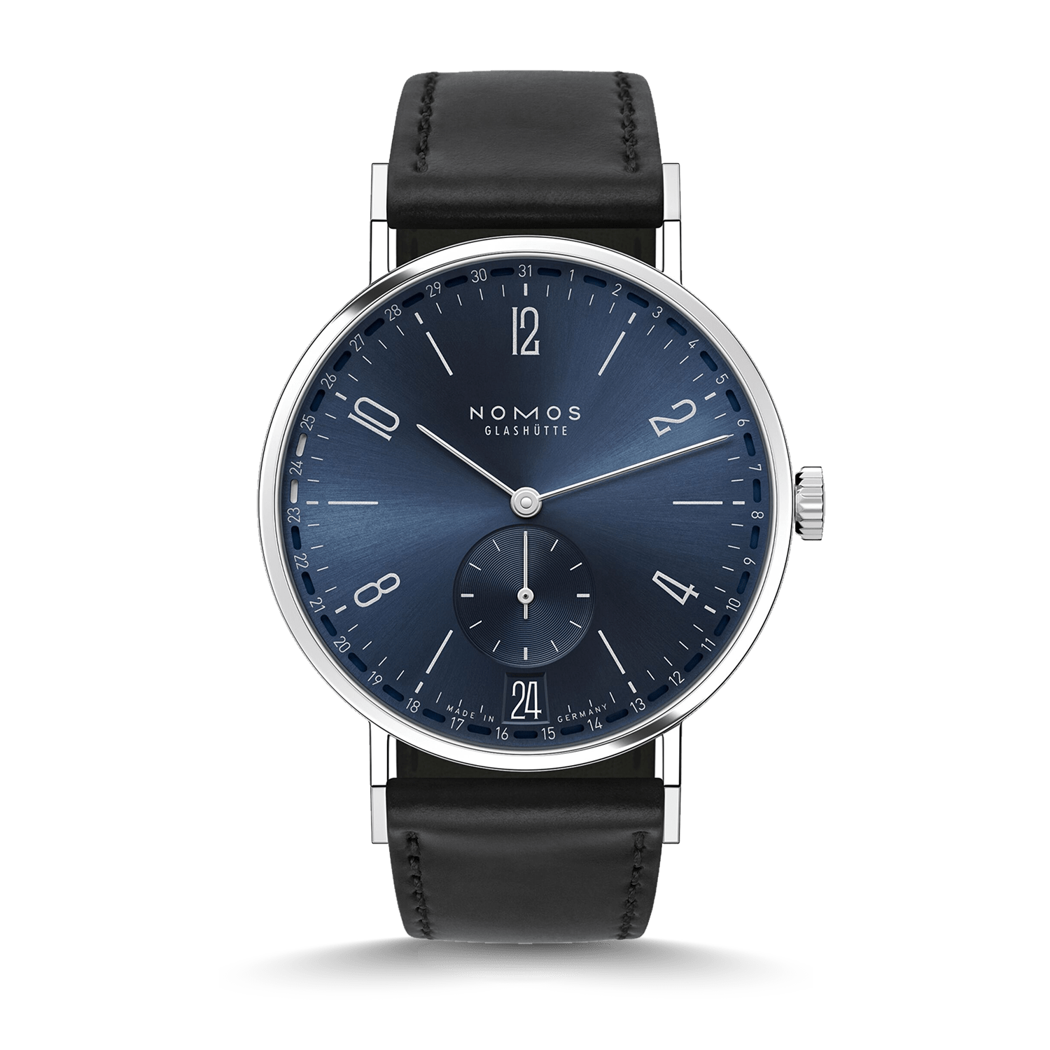 NOMOS Glashütte Tangente 2Date Blau