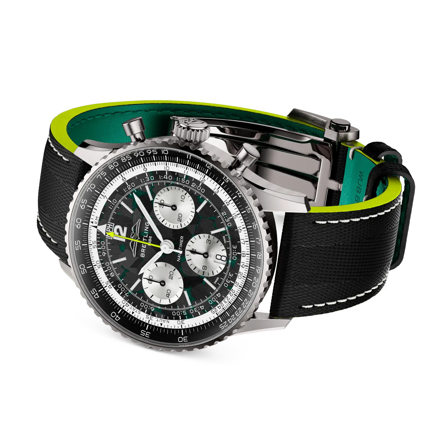 Breitling Navitimer B01 Chronograph 43 Aston Martin Aramco Formula ONE™ team Produktbild main 3
