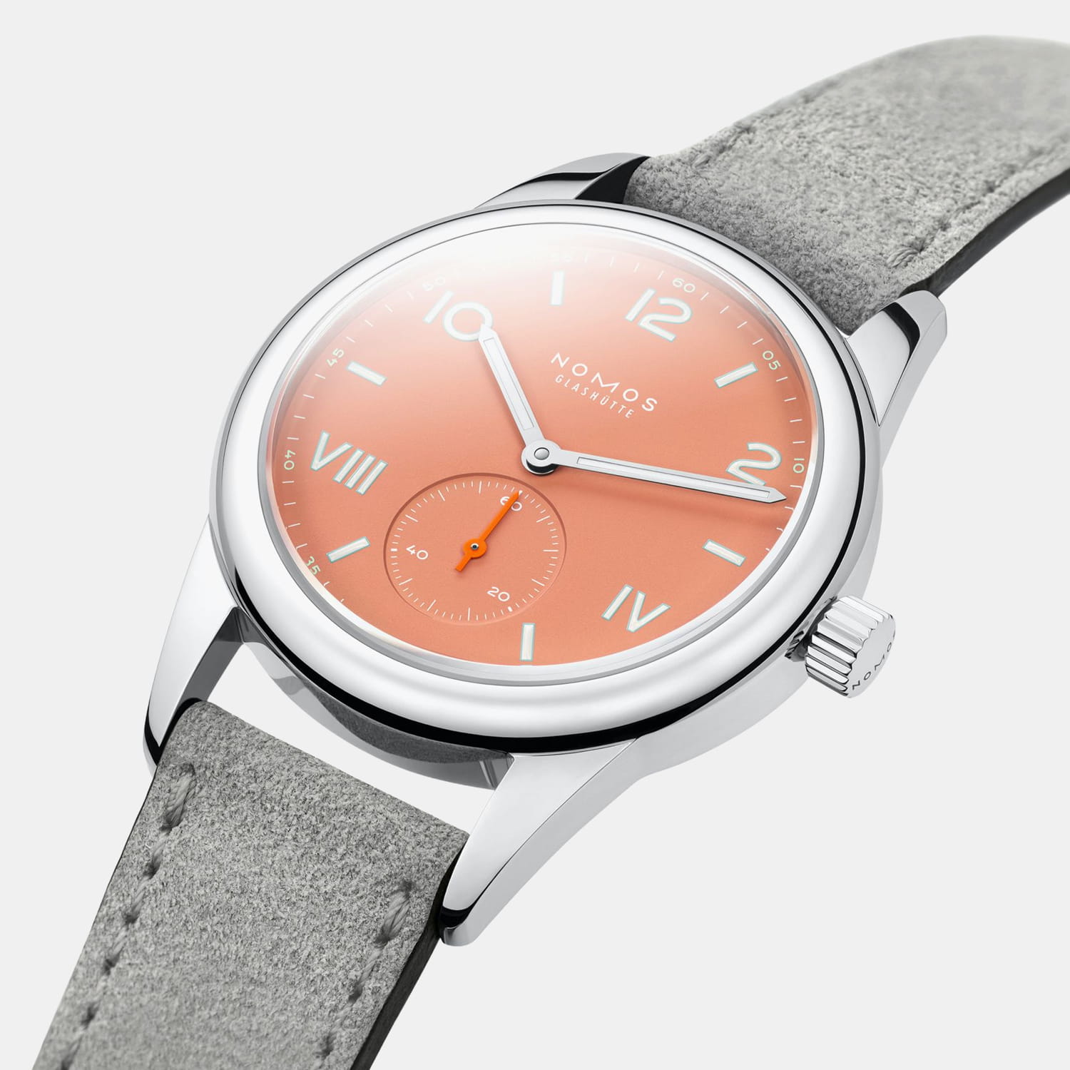 NOMOS Glashütte Club Campus Cream Coral Produktbild main 2