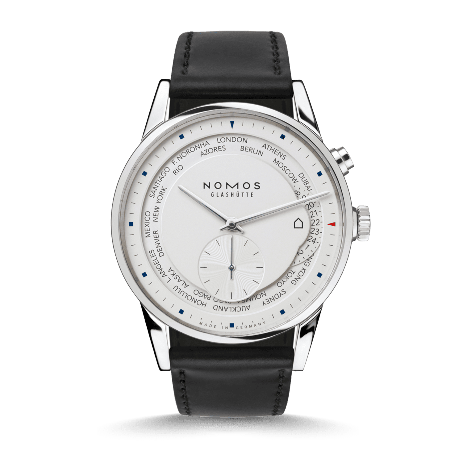 NOMOS Glashütte Zürich Weltzeit 