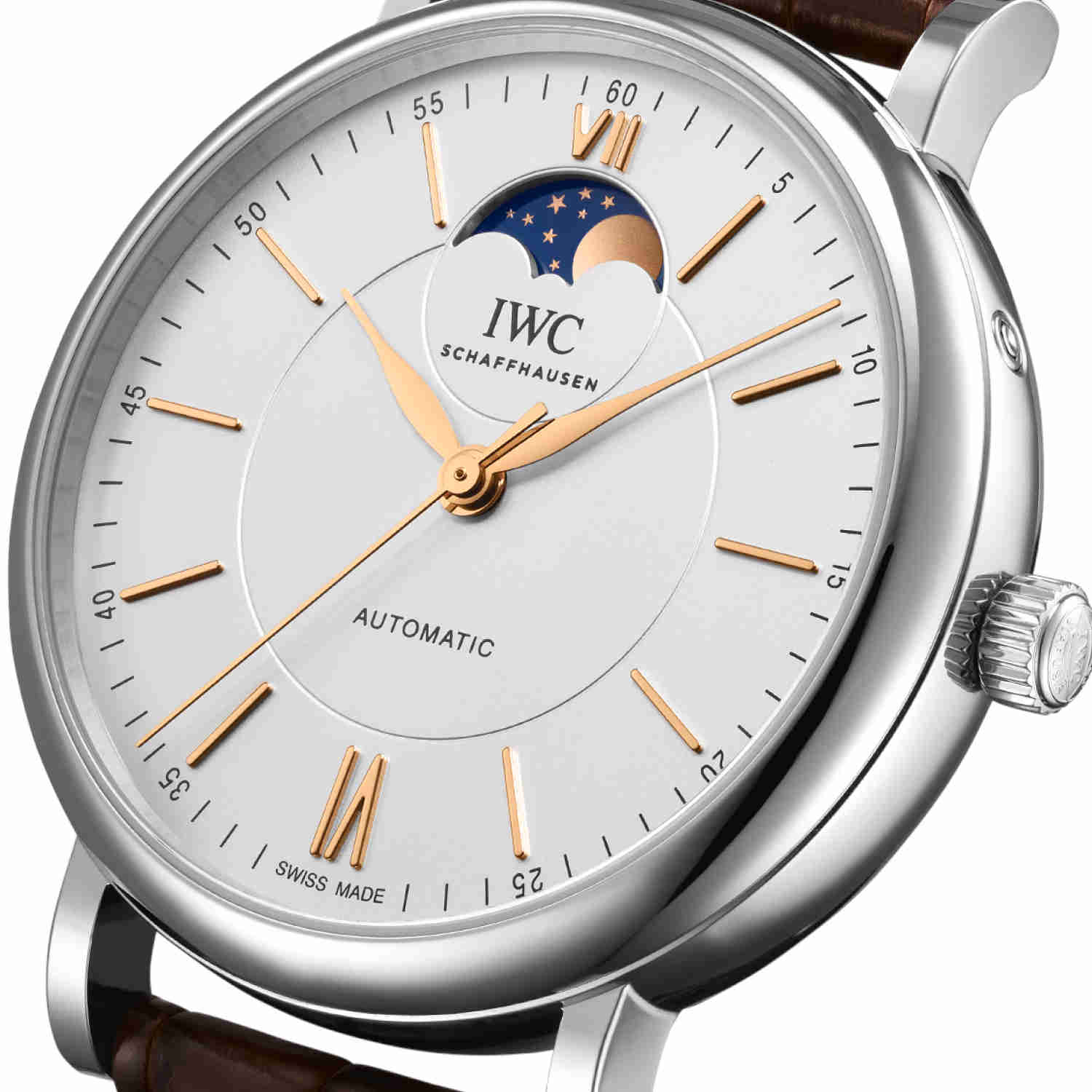 IWC Schaffhausen Portofino Automatic Moon Phase Produktbild main 2
