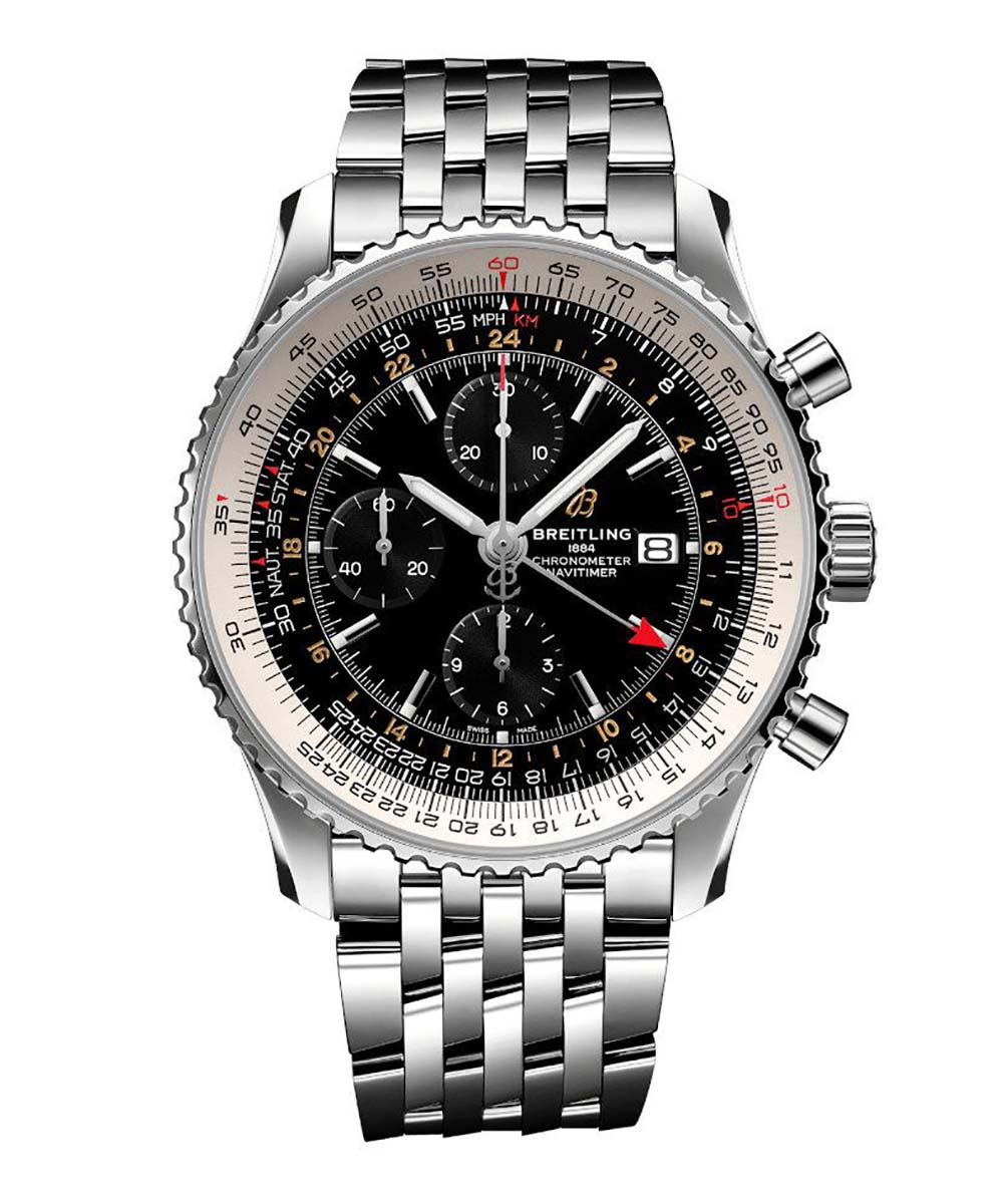 Breitling Navitimer Chronograph GMT 46 Produktbild main 0