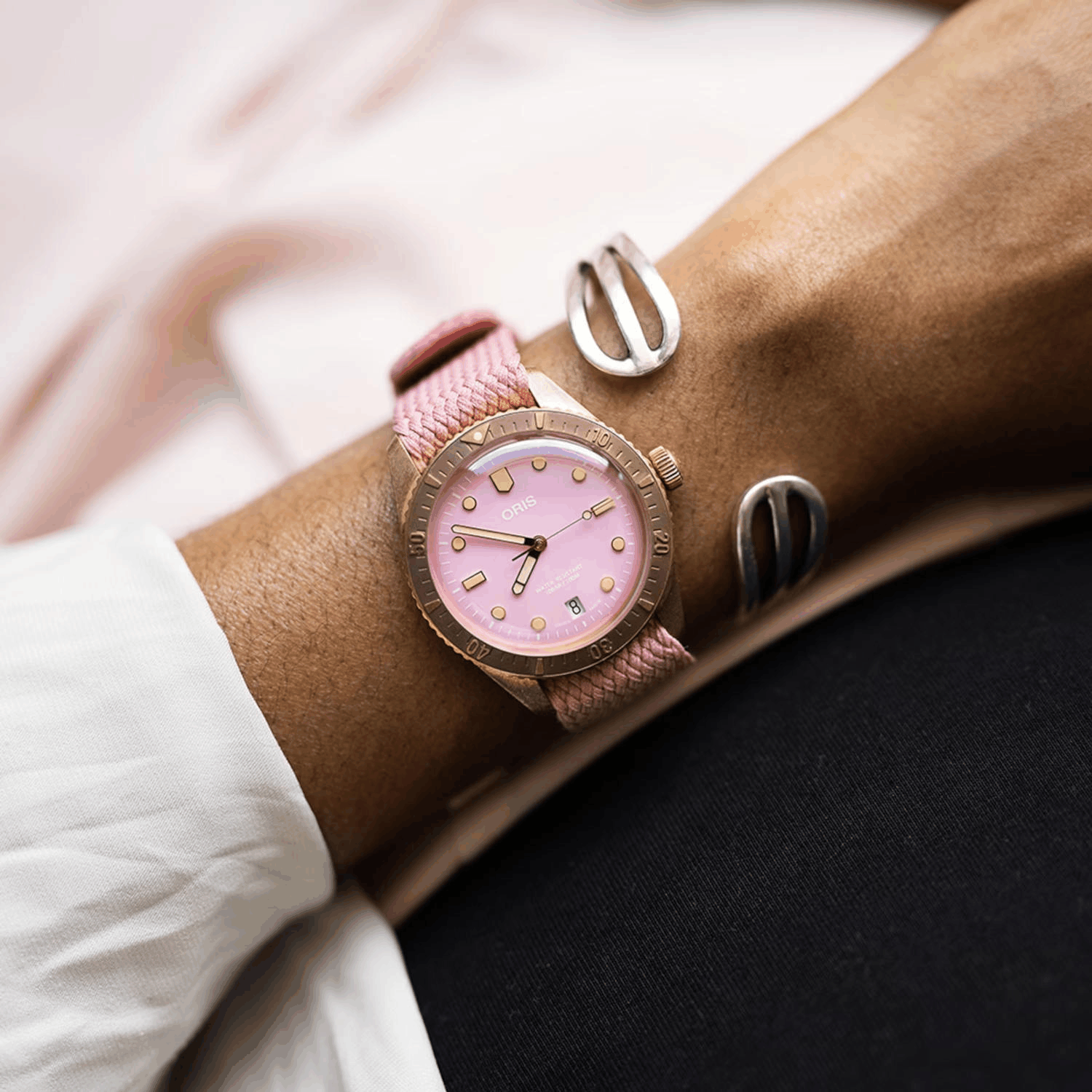 Oris Divers Sixty‑Five 'Cotton Candy Produktbild main 4