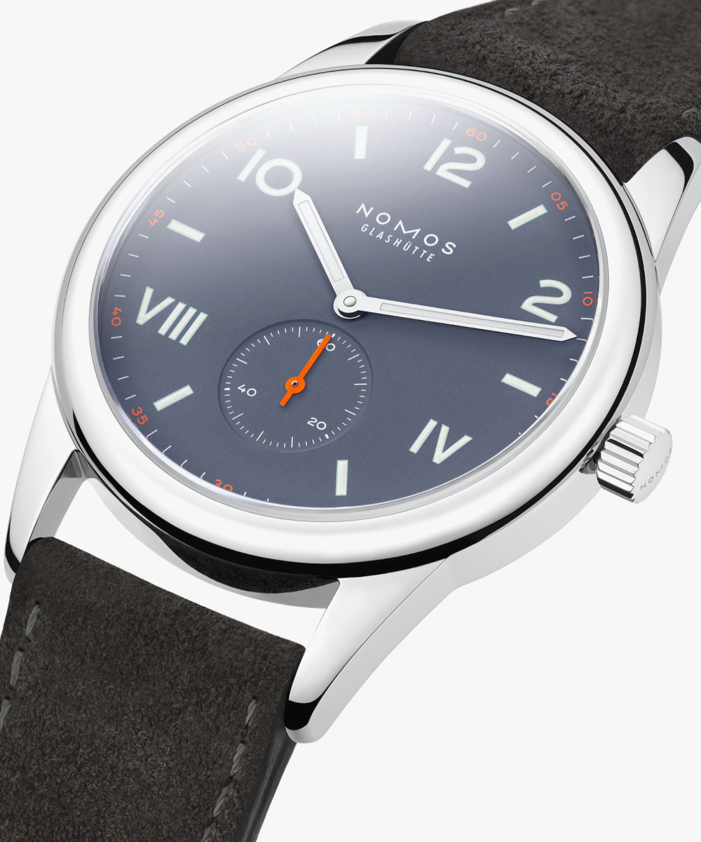 NOMOS Glashütte Club Campus 38 Blue Purple Produktbild main 3