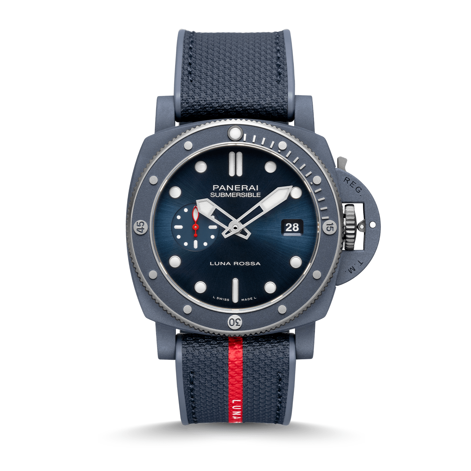 Panerai Submersible QuarantaQuattro Luna Rossa Ti-Ceramitech™ Produktbild main 3