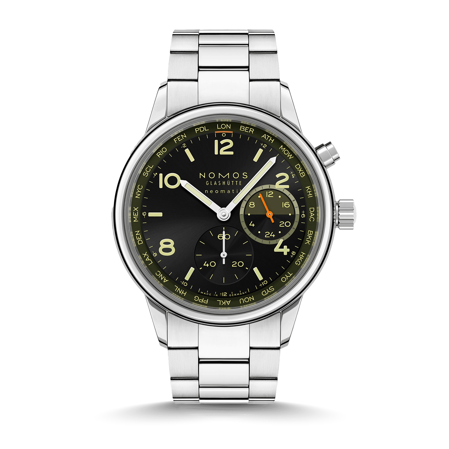 NOMOS Glashütte Club Sport neomatik Weltzeit Vector Produktbild main 0