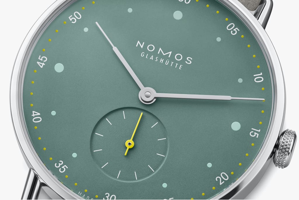 NOMOS Glashütte Metro 33 Sage Produktbild main 2