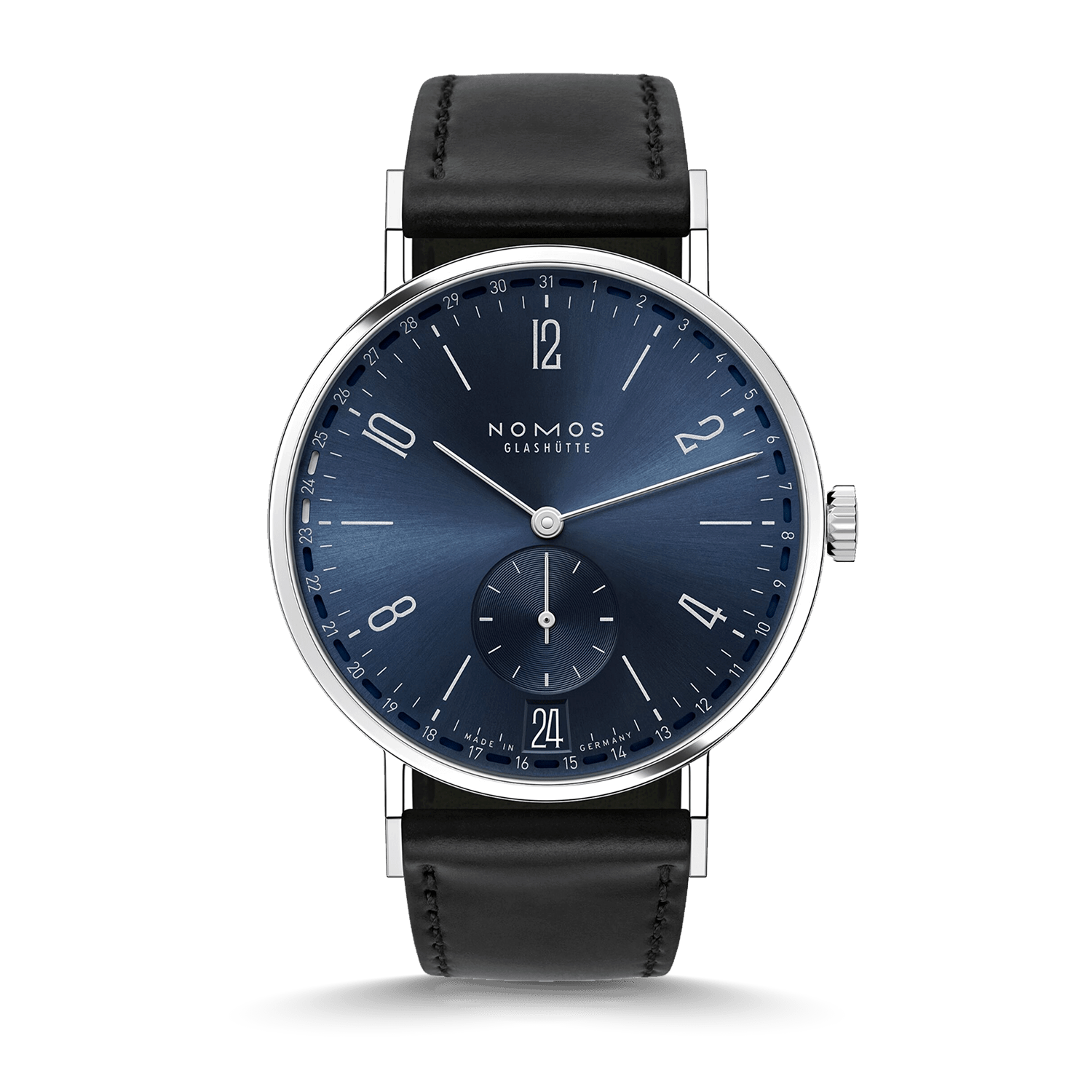 NOMOS Glashütte Tangente 2Date Blau Produktbild main 0