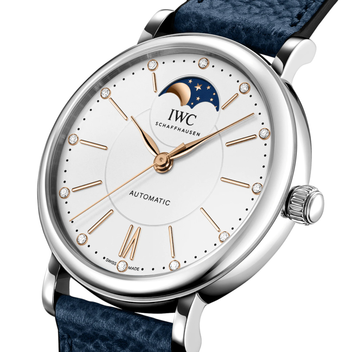 IWC Schaffhausen Portofino Automatic Moon Phase 37 Produktbild main 1