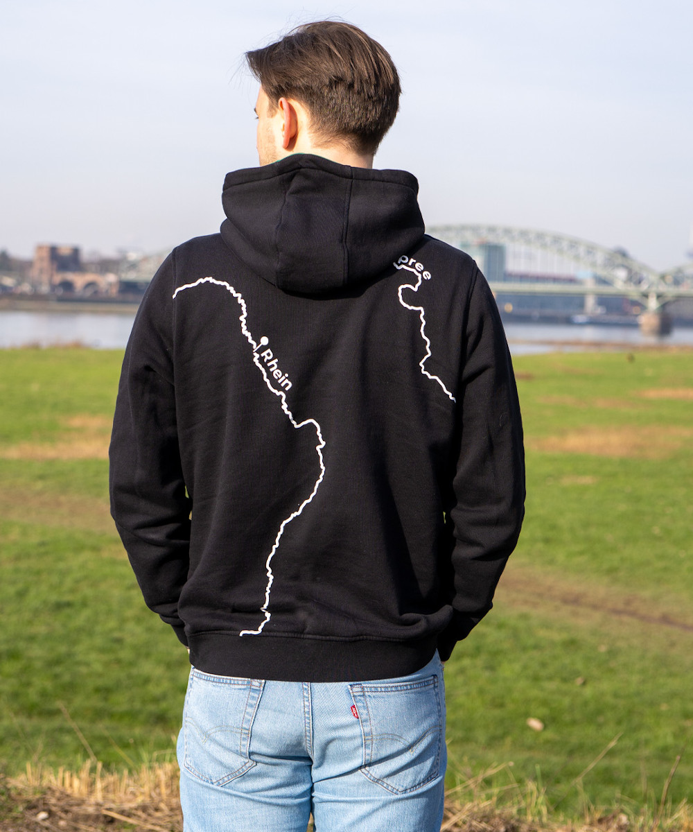 ALTHERR Hoodie Schwarz – Größe S Produktbild main 3