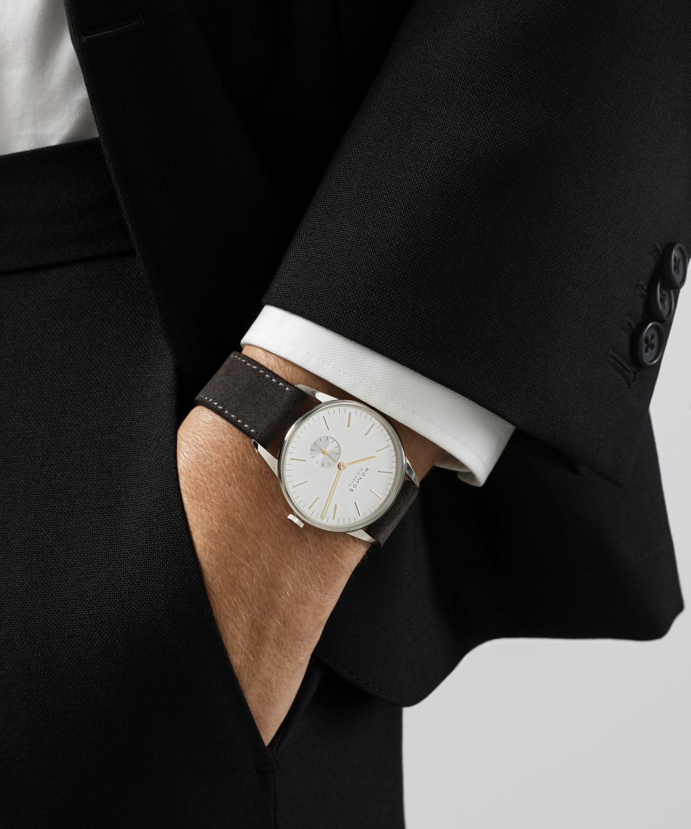 NOMOS Glashütte Orion 38 Silber Produktbild main 2