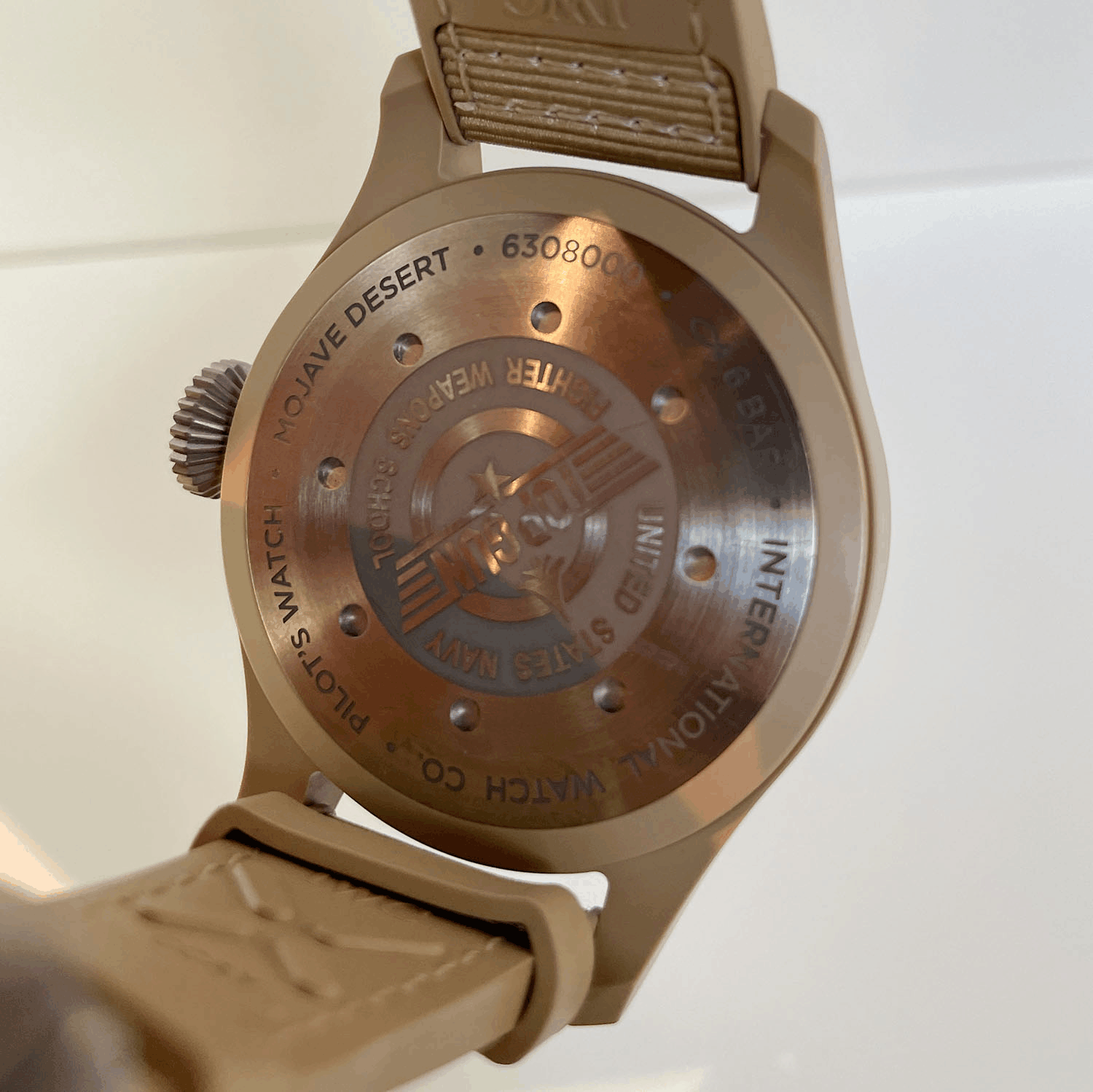 IWC Schaffhausen Big Pilot's Watch Top Gun Edition Mojave Desert CPO Produktbild main 5