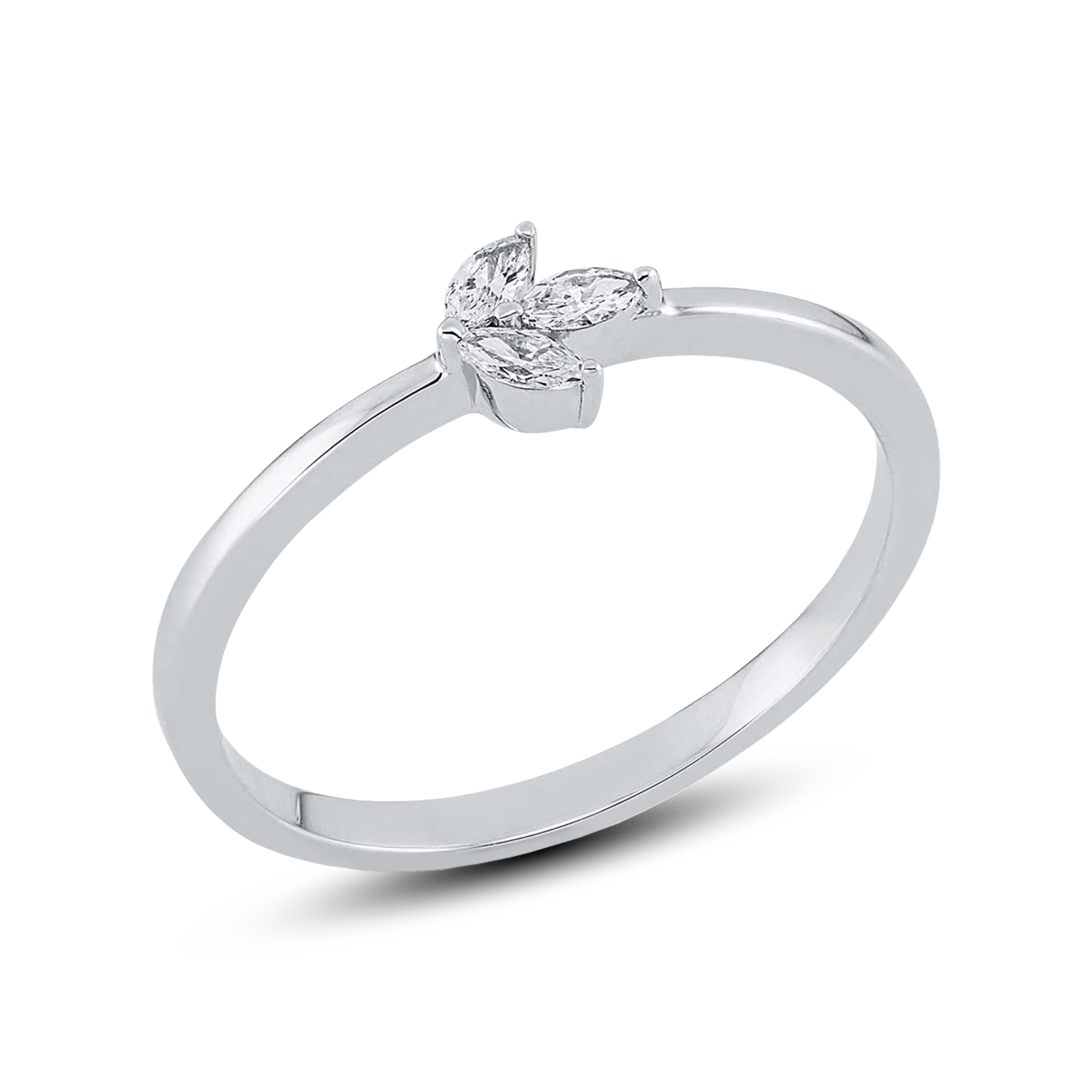 ALTHERR Diamonds Modern Ring Navette 0,10 ct. Größe 57 ALTHERR Diamonds Modern Ring Navette 0,10 ct. Größe 57