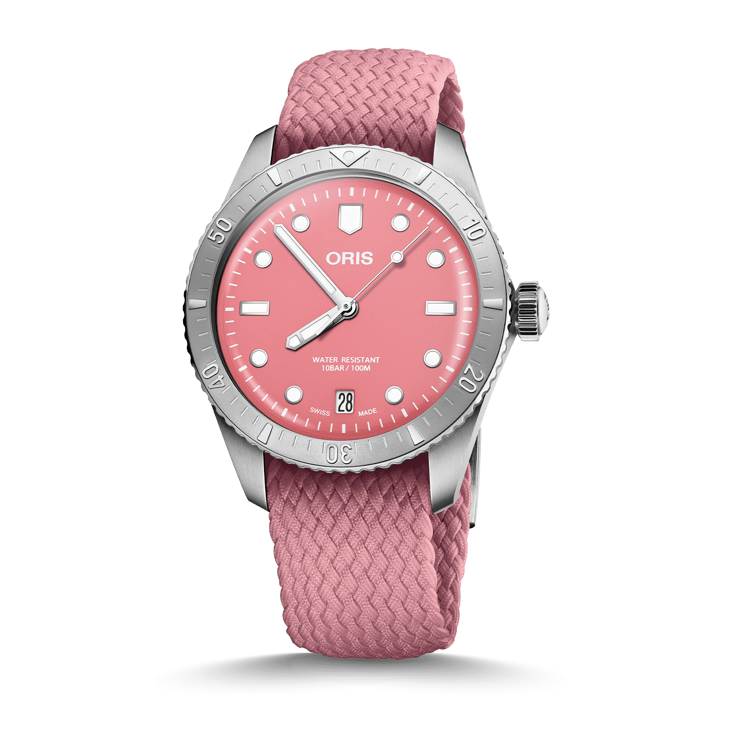 Oris Divers Sixty-Five "Cotton Candy"