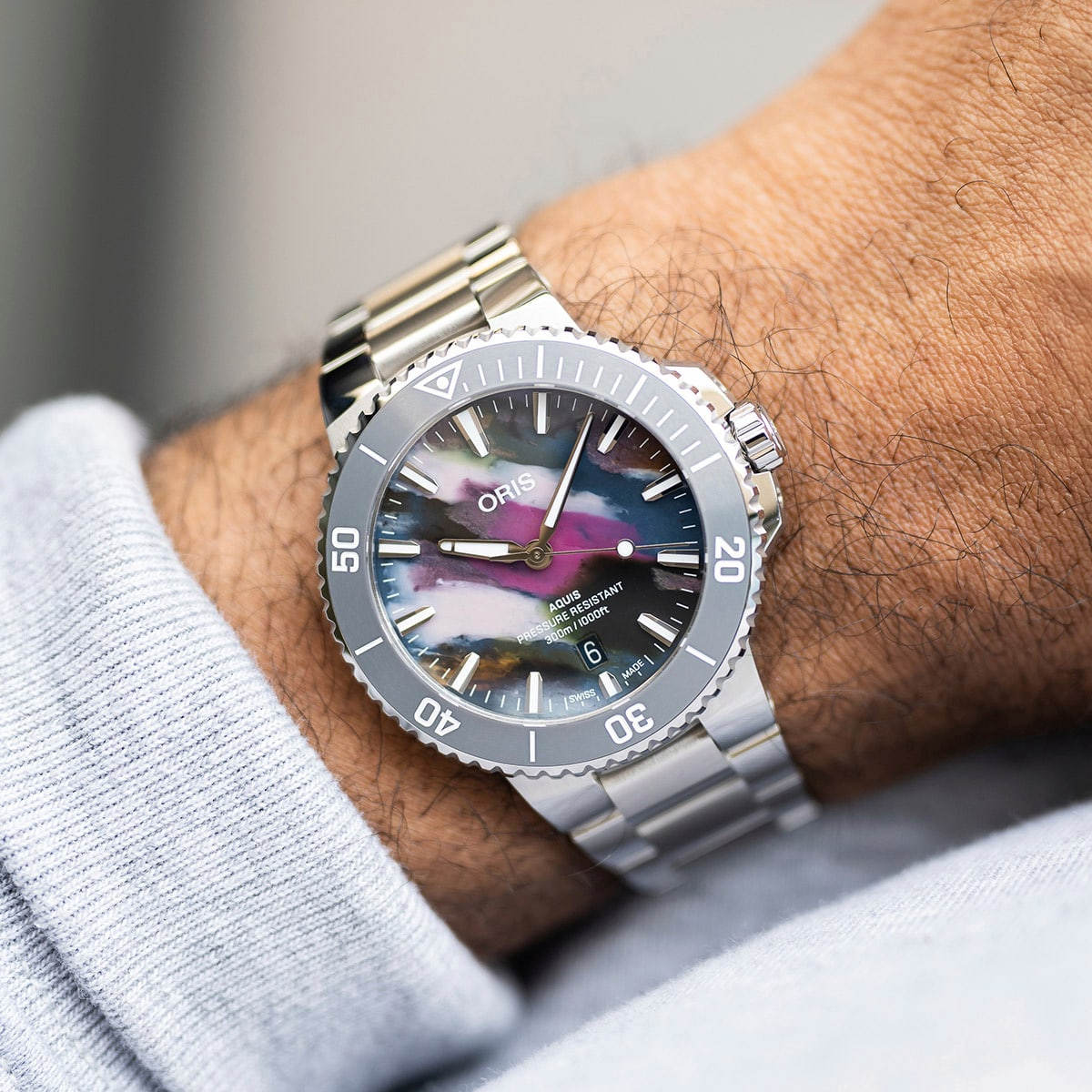 Oris Aquis Date Upcycle Produktbild main 1