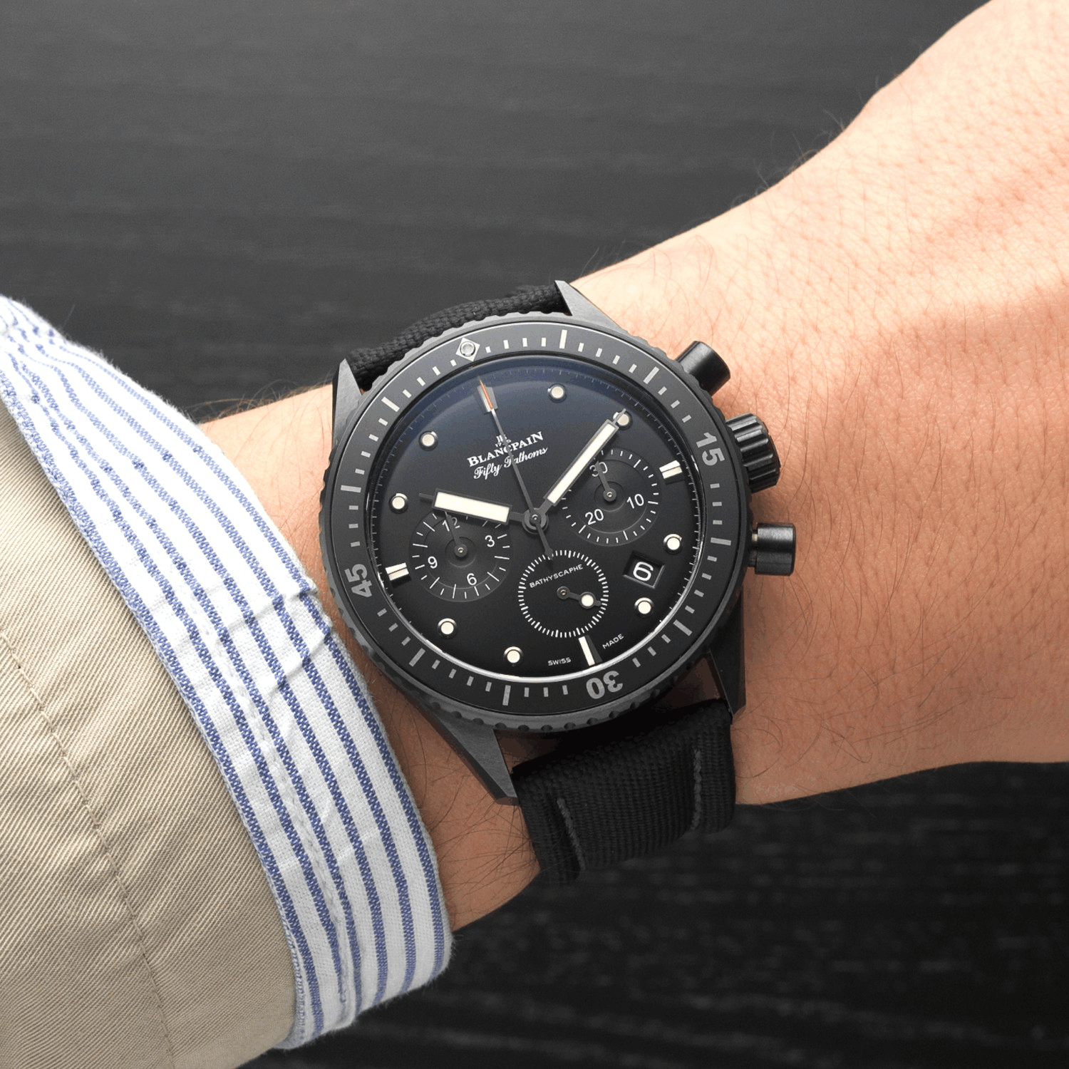 Blancpain Bathyscaphe Chronographe Flyback CPO Produktbild main 2
