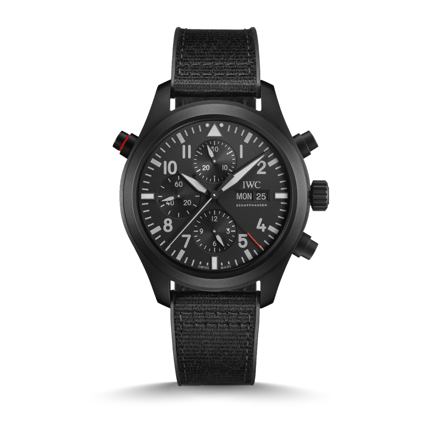 IWC Schaffhausen Pilot's Watch Double Chronograph TOP GUN Ceratanium® Produktbild main 0