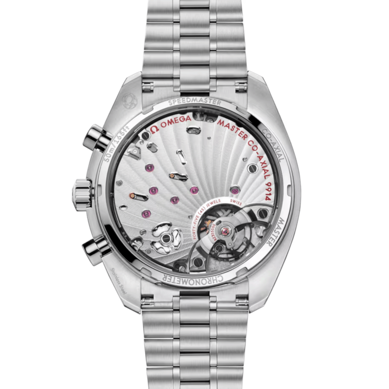 OMEGA Speedmaster Mondphase Meteorit Produktbild main 3