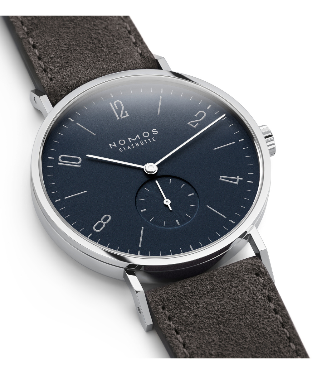 NOMOS Glashütte Tangente 38 Nachtblau Produktbild main 3