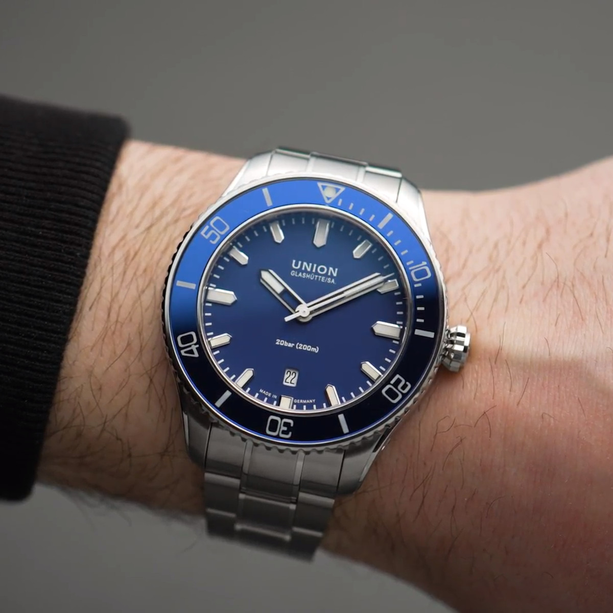 UNION Glashütte Belisar Datum Sport Produktbild main 1