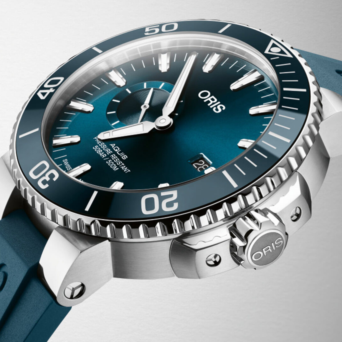 Oris Aquis Small Second Date Produktbild main 2
