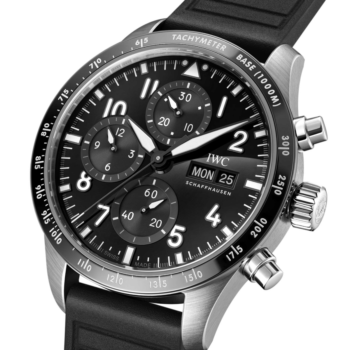 IWC Schaffhausen Pilot's Watch Performance Chronograph 41 AMG Produktbild main 1