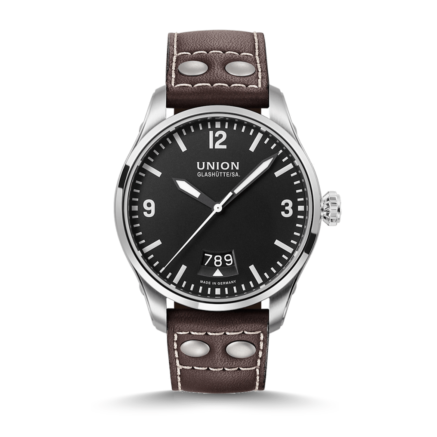 UNION Glashütte Belisar Pilot Datum