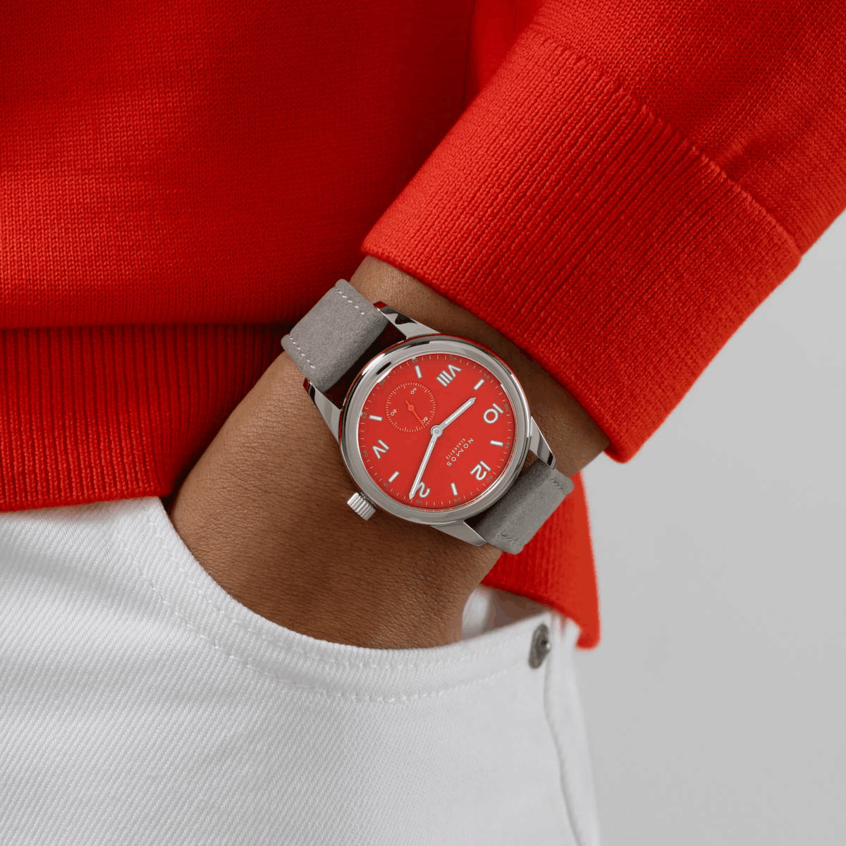 NOMOS Glashütte Club Campus Nonstop Red Produktbild main 2