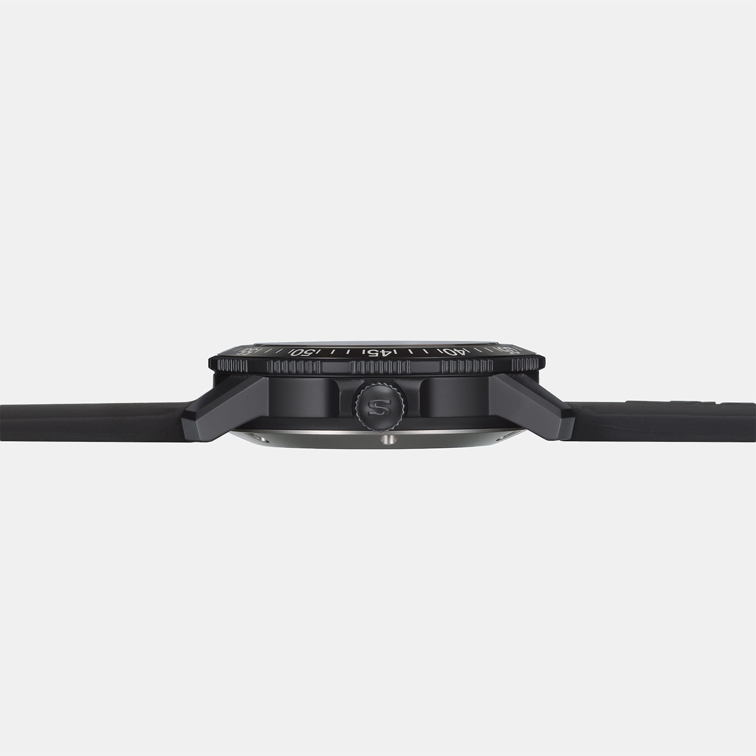 Sinn EZM 3 S – Silikonband Schwarz Produktbild main 3