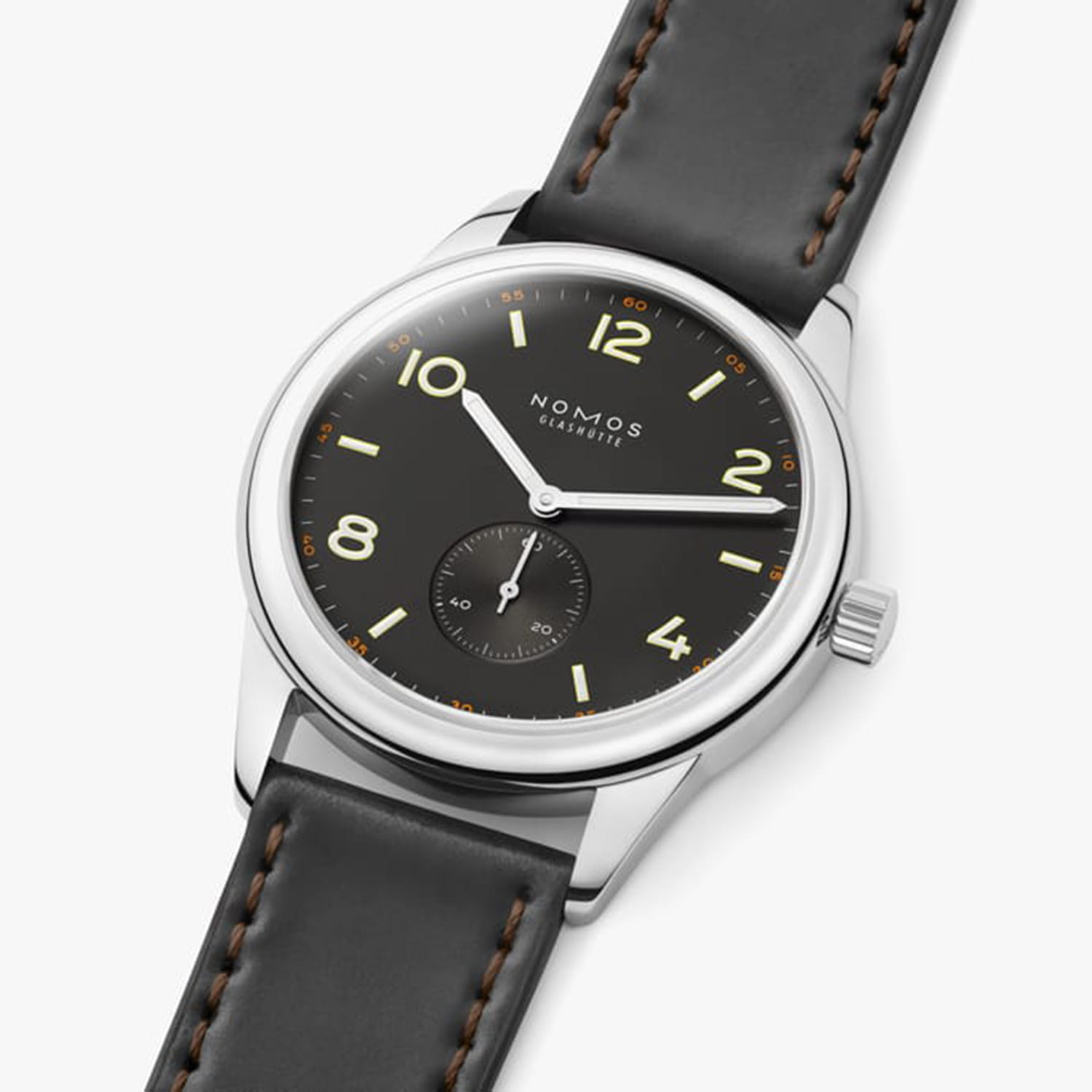 NOMOS Glashütte Club 38 Ruthenium Produktbild main 3
